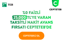 %0 Faizli Taksitli Nakit Avans Fırsatı CEPTETEB’de! %0 Faizli Taksitli Nakit Avans Fırsatı CEPTETEB’de!
