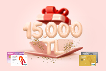 15.000 TL Worldpuan Kazanma Fırsatı! 15.000 TL Worldpuan Kazanma Fırsatı!