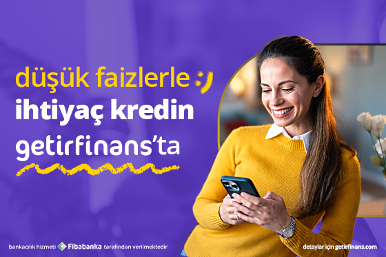 Aylık %3,65-%4,55 Arası Faiz Oranlarında 450.000 TL'ye Varan Kredi getirfinans'ta! Aylık %3,65-%4,55 Arası Faiz Oranlarında 450.000 TL'ye Varan Kredi getirfinans'ta!