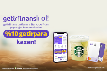 Kartlarınla Starbucks Harcamana %10 getirpara