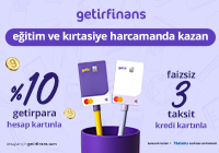 Eğitim ve kırtasiye harcamalarına %10 getirpara kazan veya peşin fiyatına 3 taksit yap