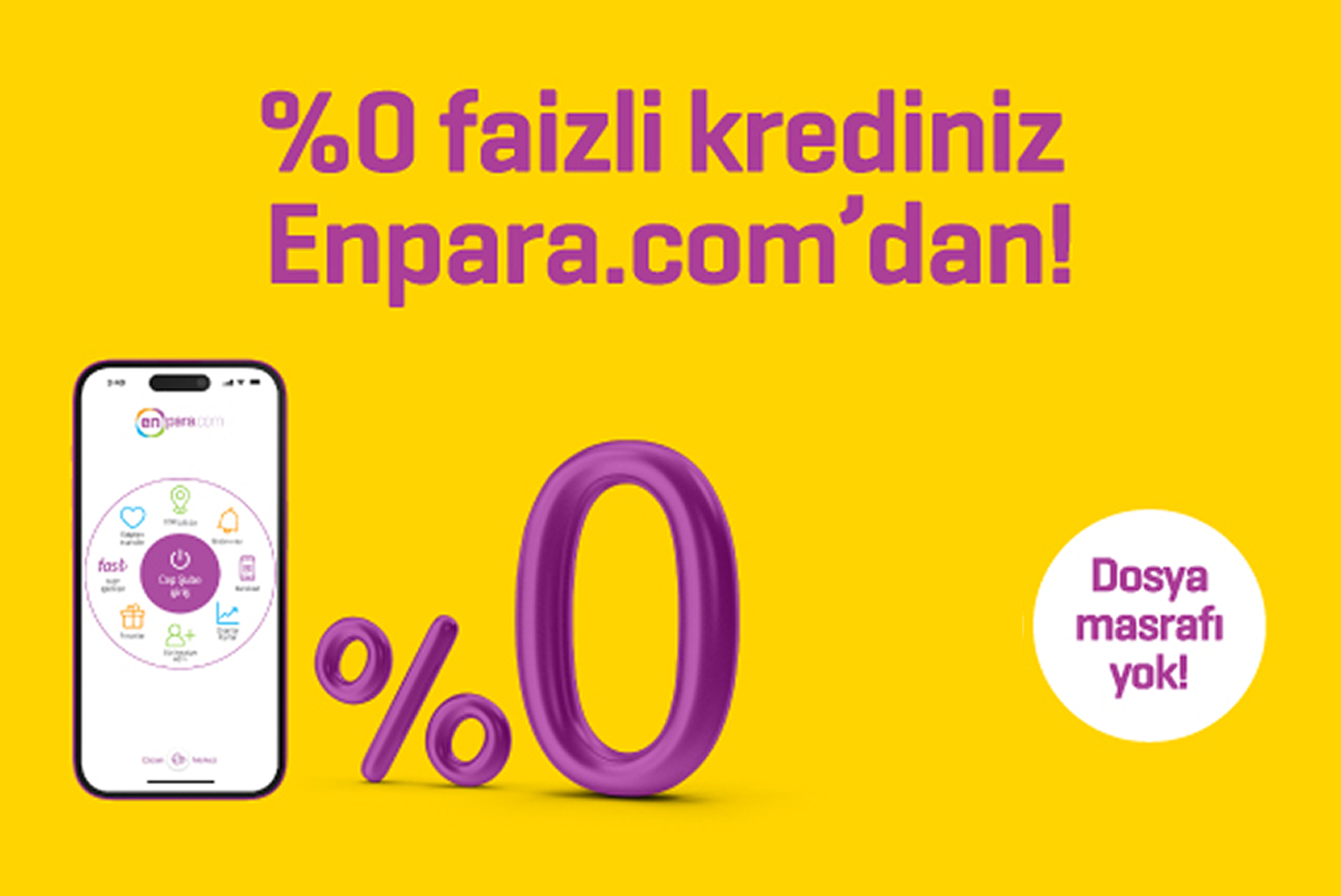 Yeni Enparalılara Özel %0 Faiz Oranı ile 75.000 TL'ye Varan Kredi! Yeni Enparalılara Özel %0 Faiz Oranı ile 75.000 TL'ye Varan Kredi!