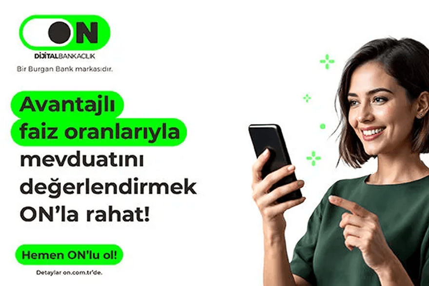 %53'e varan faiz oranı ON Plus'ta!