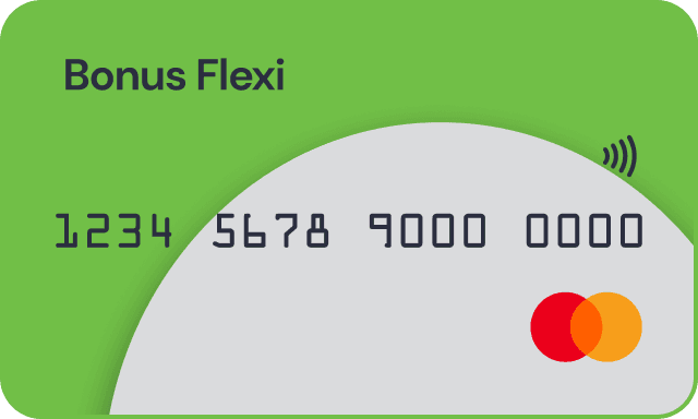 Bonus Flexi kredi kartı