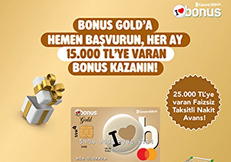 Ayda 15.000 TL'ye Varan Bonus!