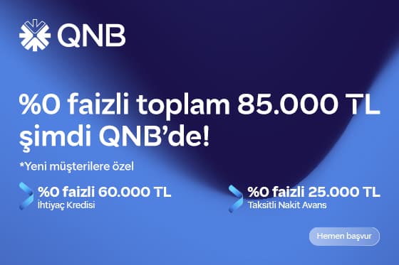Şubeye gitmenize gerek kalmadan QNB'li olmak artık çok kolay!